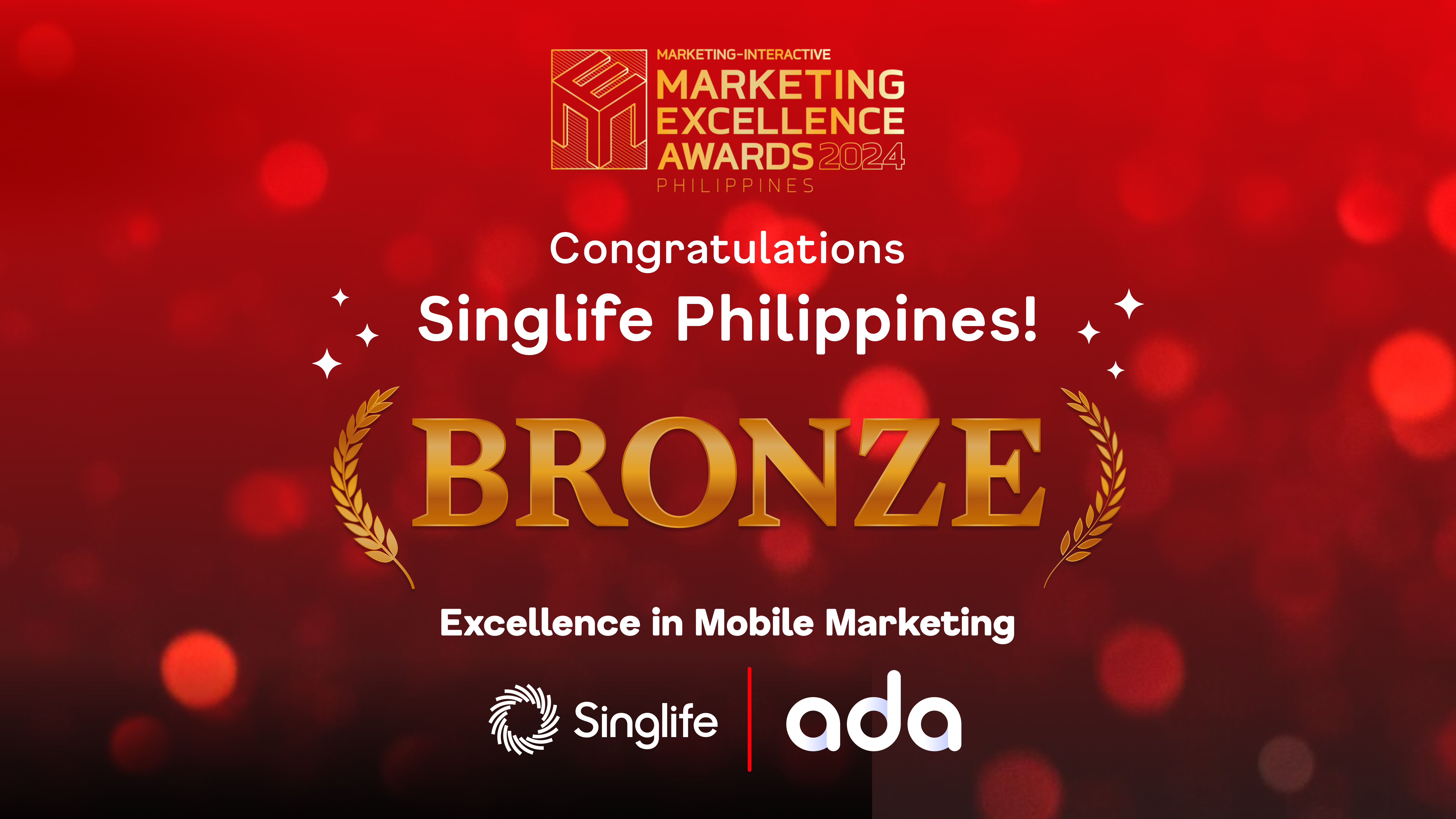 Singlife Philippines earns Bronze for Excellence in Mobile Marketing at the Marketing Excellence Awards 2024