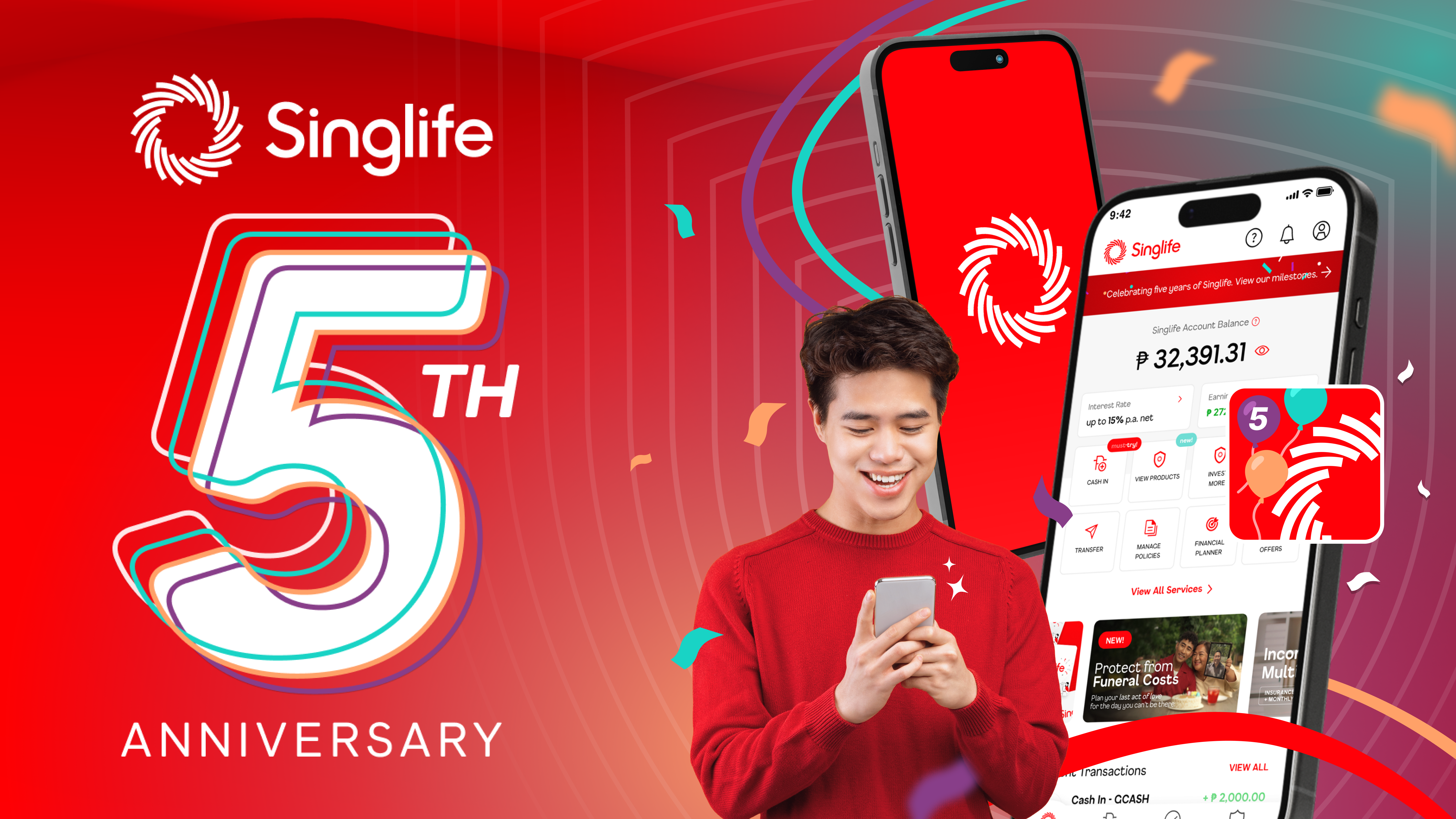 Singlife Philippines marks 5th anniversary with brand refresh, doubles down on digital CX to lead insurance innovation