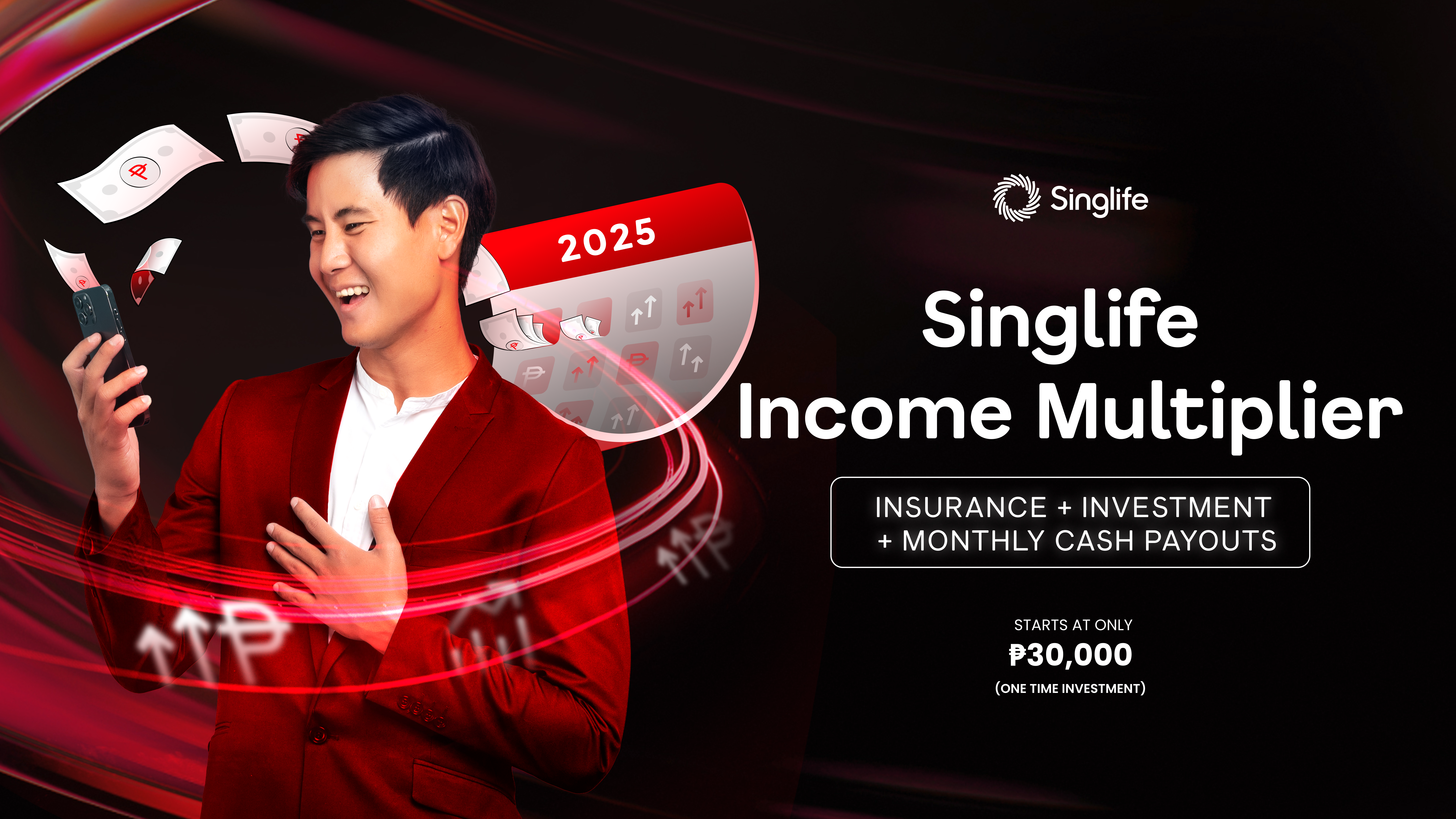 Introducing Singlife Income Multiplier: Insurance + investment made better with monthly cash payouts