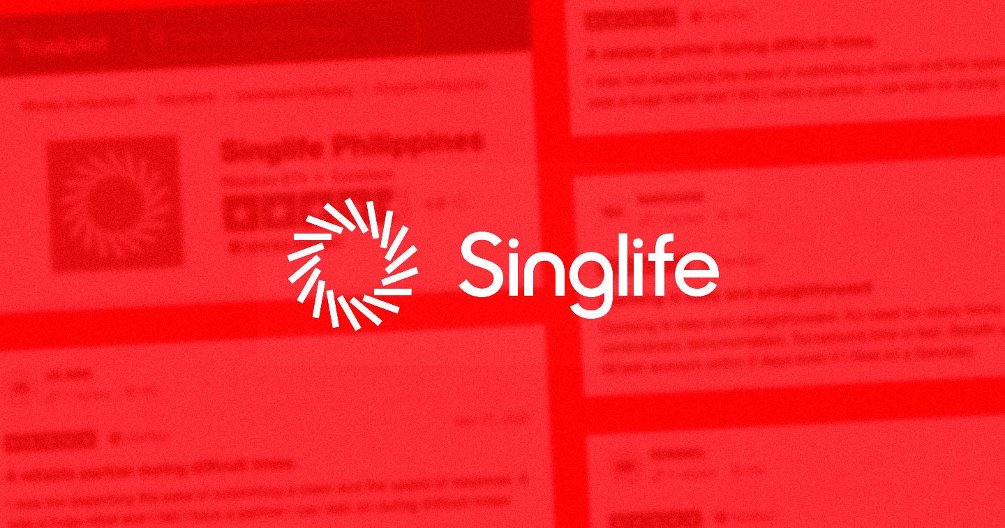 Singlife Philippines gets 4.6/5 stars from Trustpilot